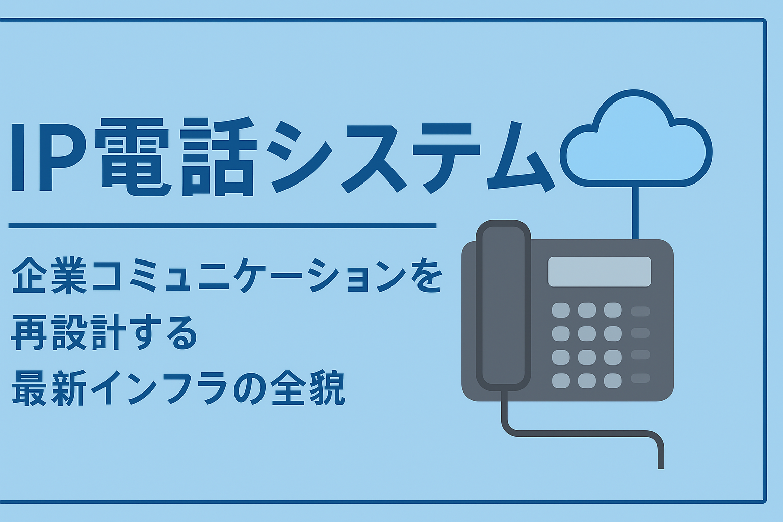 IP電話システムとは? メリットや課題を解説