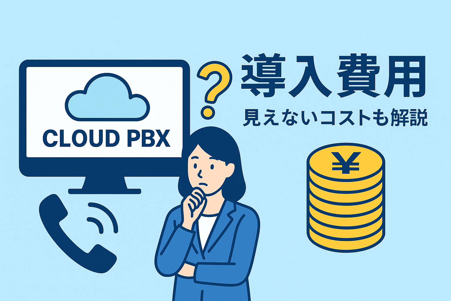 クラウドPBXの導入費用は本当に安いのか?