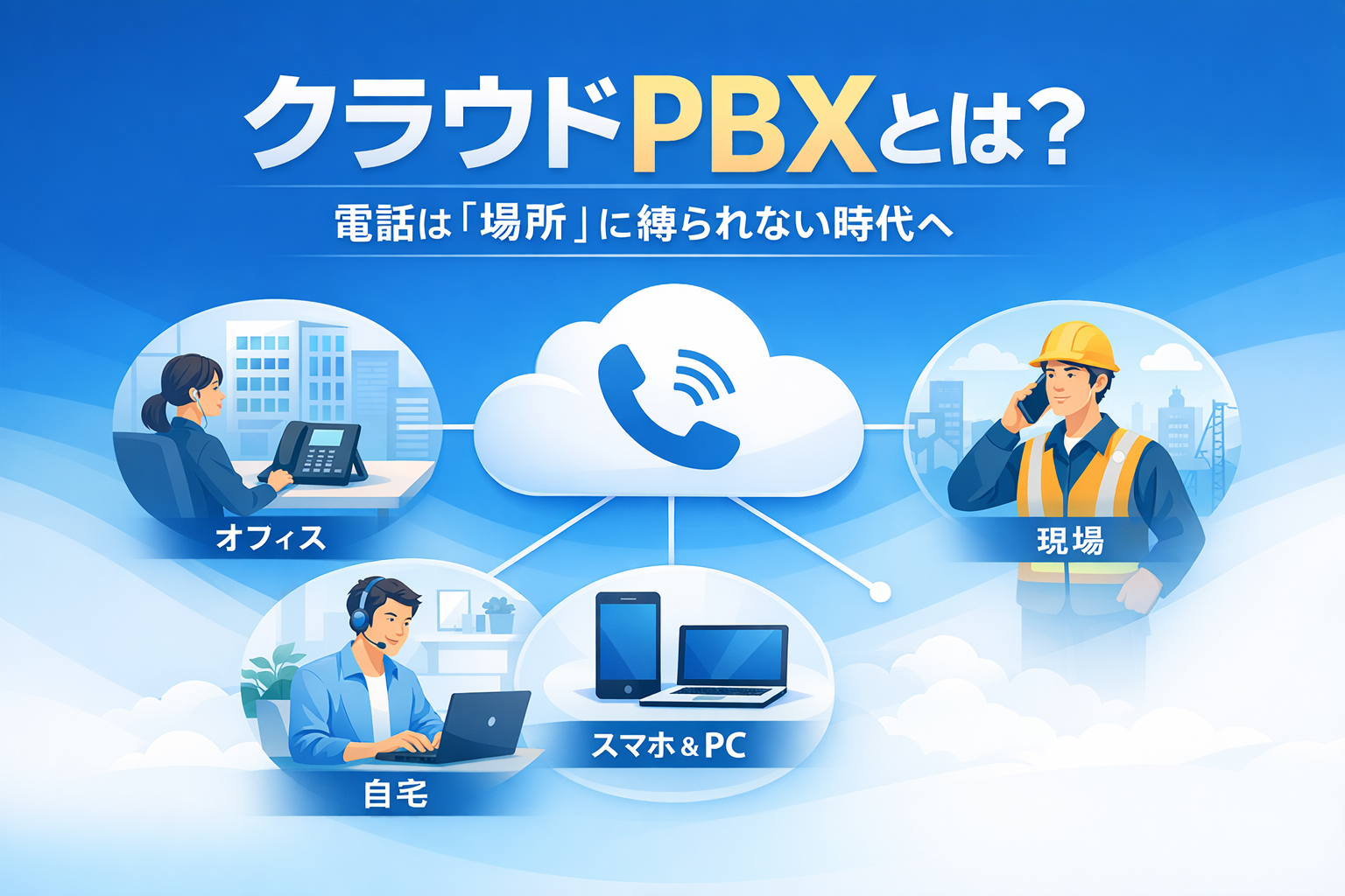 【2026年版】📞クラウドPBXとは?従来の電話機・ビジネスフォンとの違いと導入メリットを徹底解説