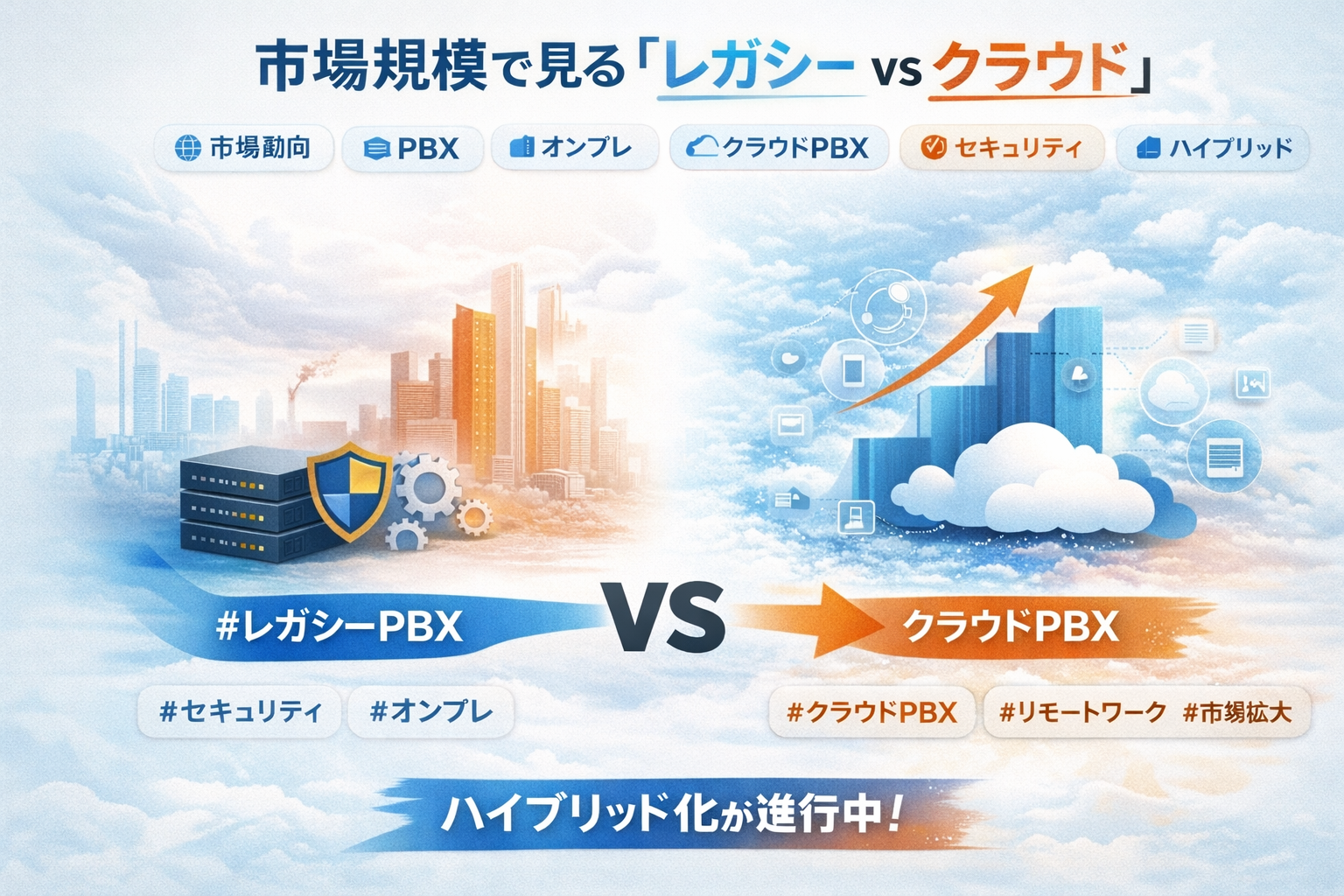 オンプレPBXの“今とこれから” — 市場データで見る価値と存在意義