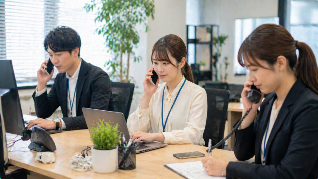 電話対応の属人化を防ぐには？クラウドPBXで実現する業務標準化 – V-SQUARE